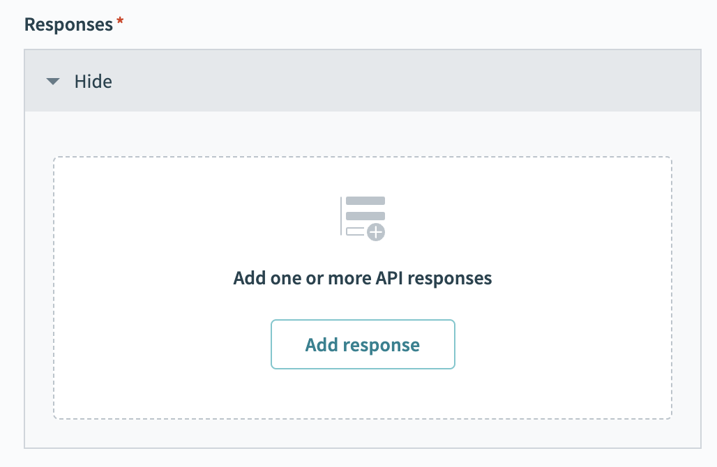 Add response