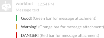 Attachment color