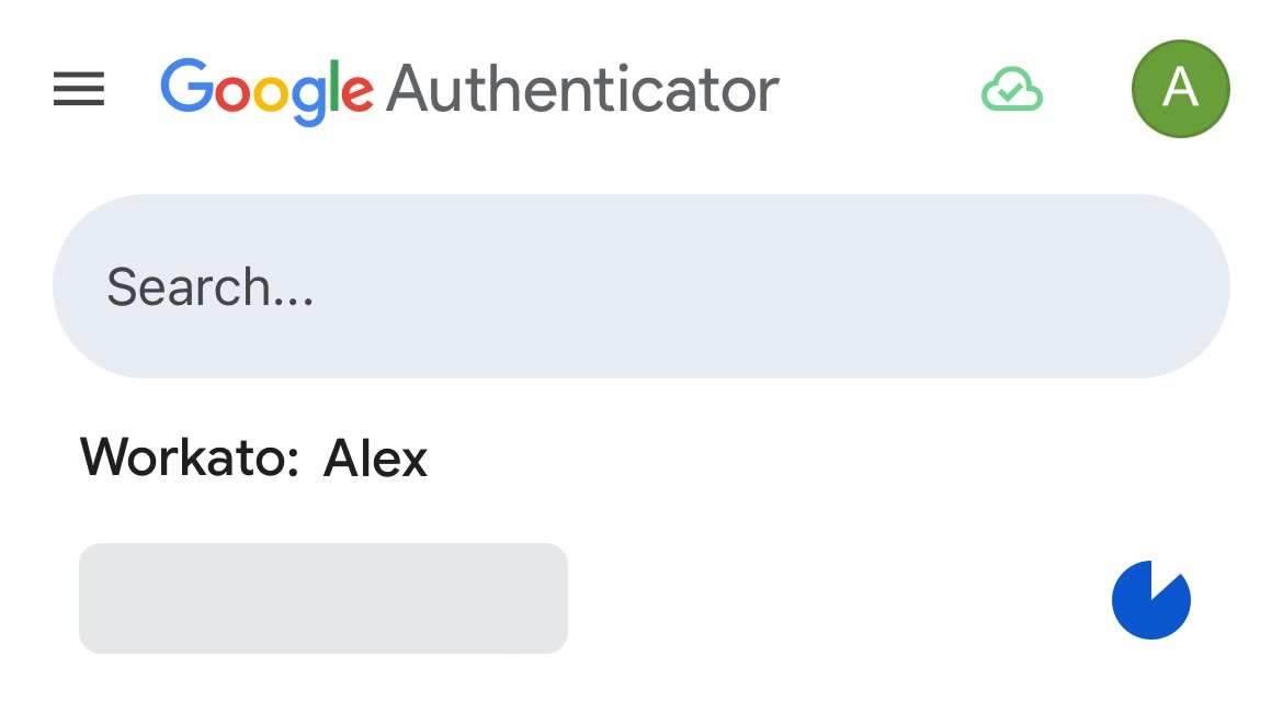 Verification code