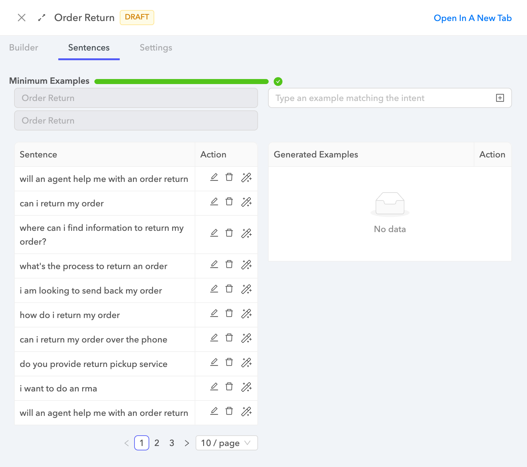 Add sentences for skills