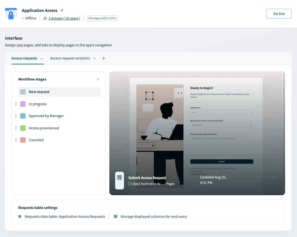 アプリのアセット