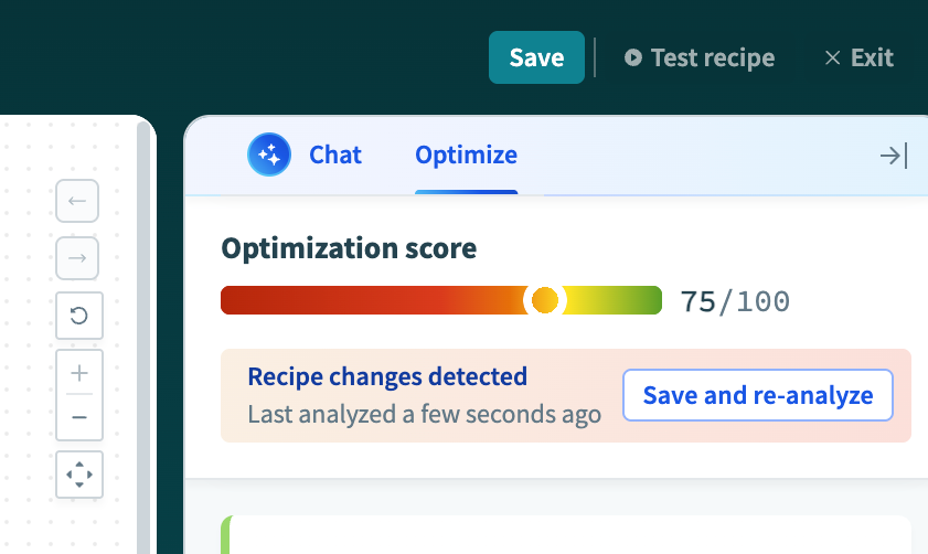 Apply the suggested change to your recipe