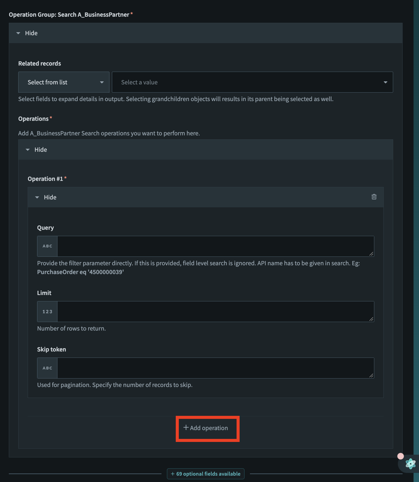 OData batch multiple operation