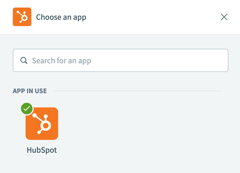 Choose HubSpot