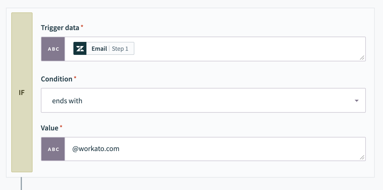 ends with レシピの例
