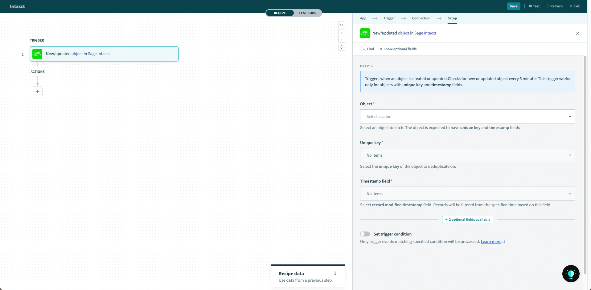 新規/更新オブジェクトトリガー