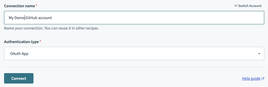 OAuth アプリでの認証