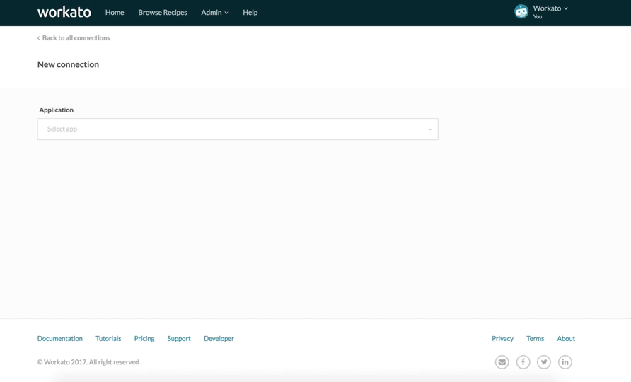 Slack コネクションの設定