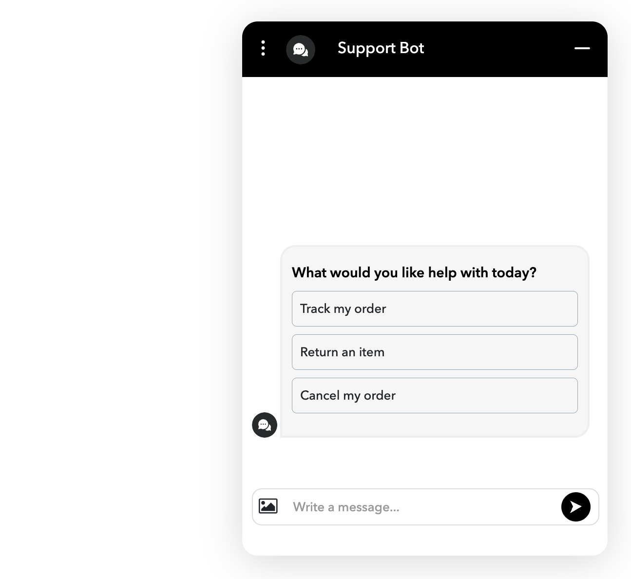 List options