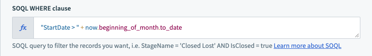 Salesforce SOQL example 3